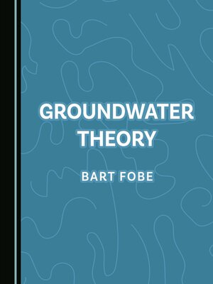 cover image of Groundwater Theory